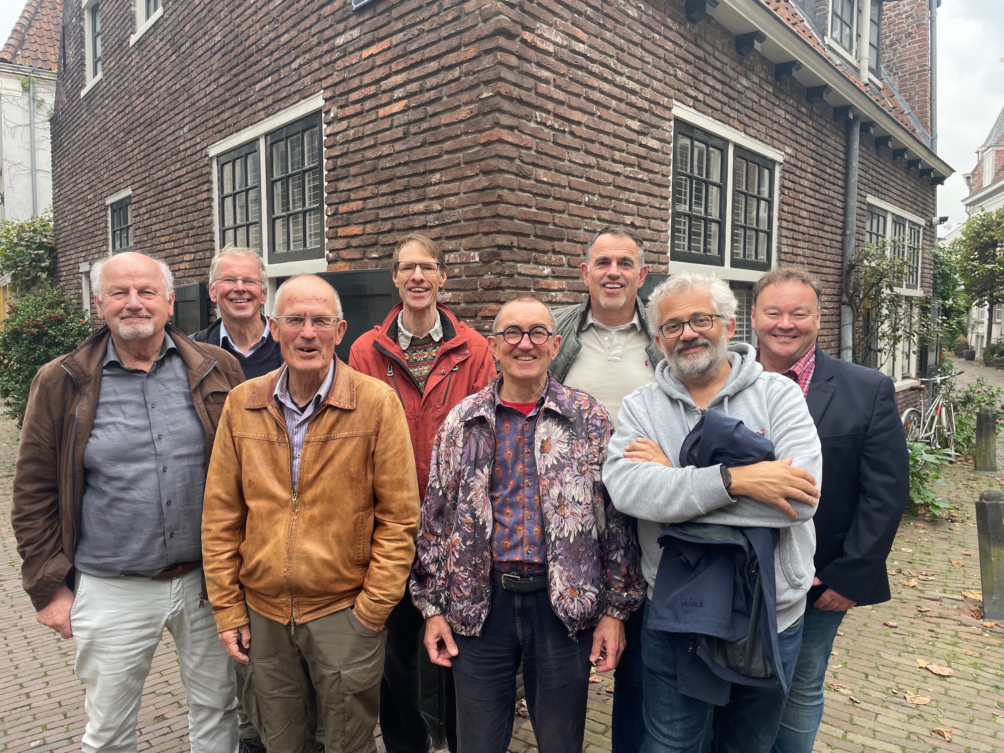 Groepsfoto liggend Close Up